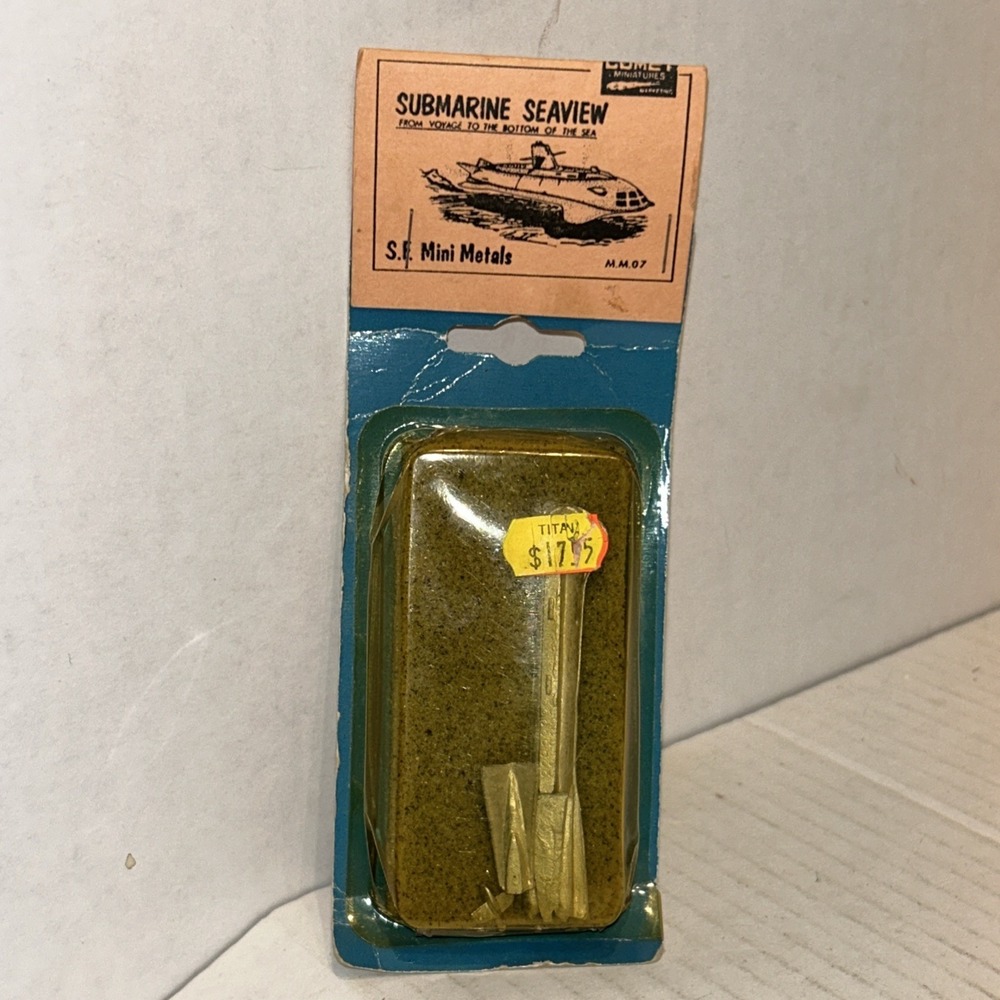 SEALED Submarine Seaview Voyage To The Bottom COMET‎ MINIATURES S.F. Mini Metals